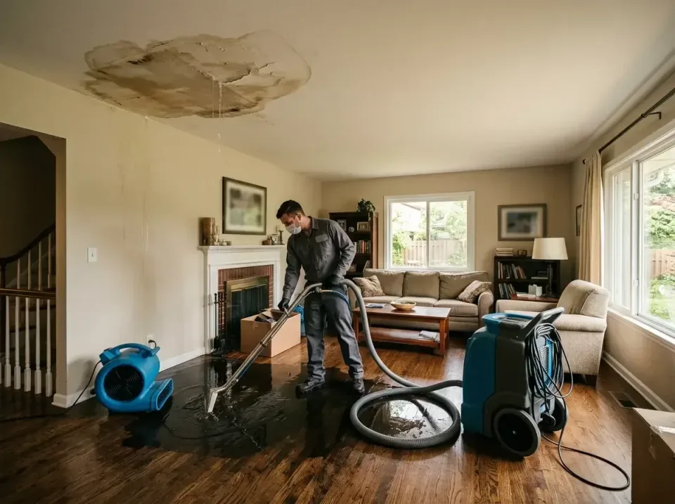 attic-pipe-burst-ceiling-drip-008 — frequently asked questions, Water Damage Restoration & Carpet Care in Peachtree Corners,…